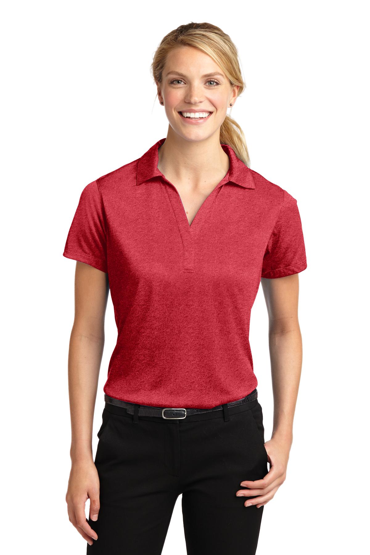 Sport-Tek- Sport-Tek® Women's Heather Contender™ Polo. LST660-Medtech- 7