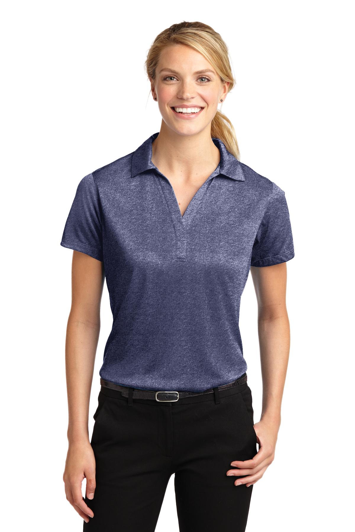 Sport-Tek- Sport-Tek® Women's Heather Contender™ Polo. LST660-Medtech- 8