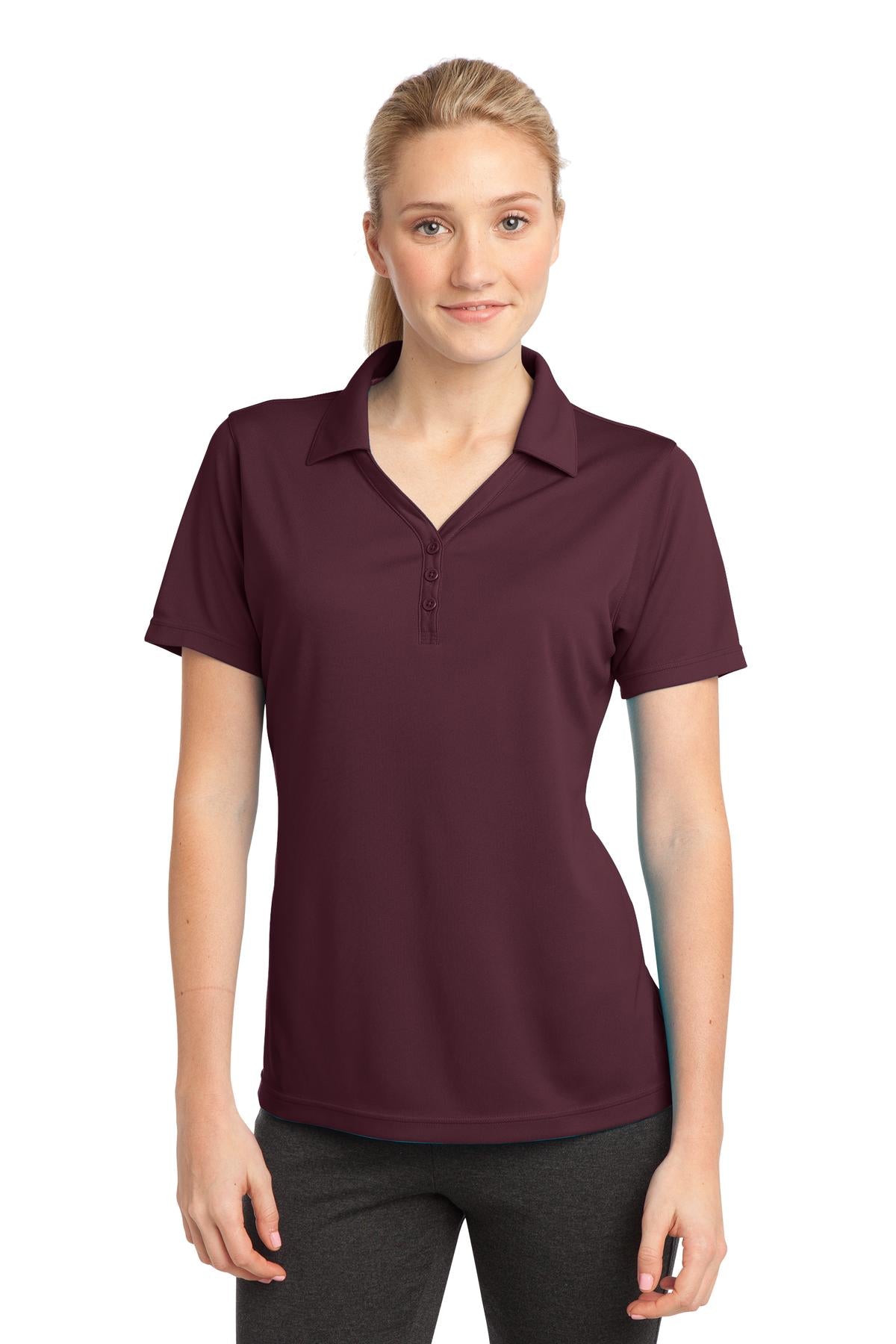 Sport-Tek- Sport-Tek® Women's PosiCharge® Micro-Mesh Polo. LST680-Medtech- 5