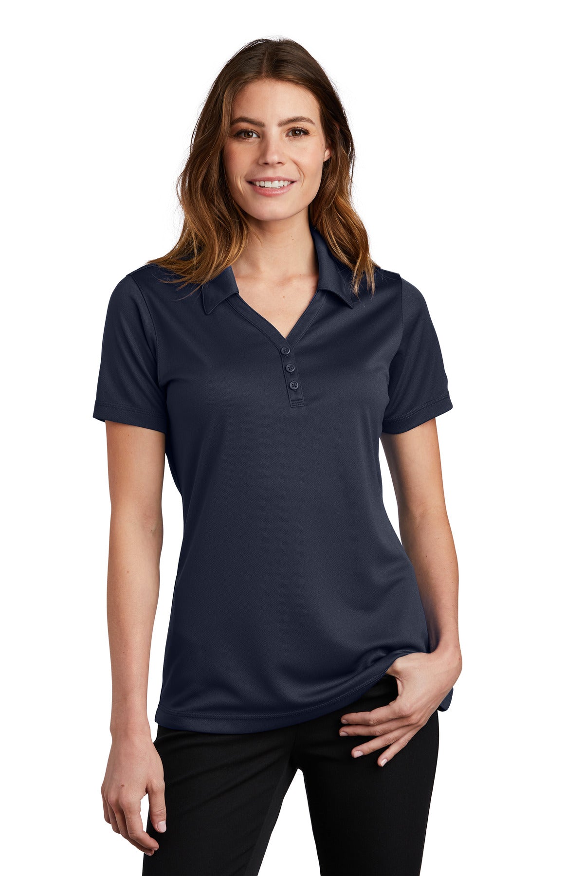 Sport-Tek- Sport-Tek® Women's PosiCharge® Micro-Mesh Polo. LST680-Medtech- 6