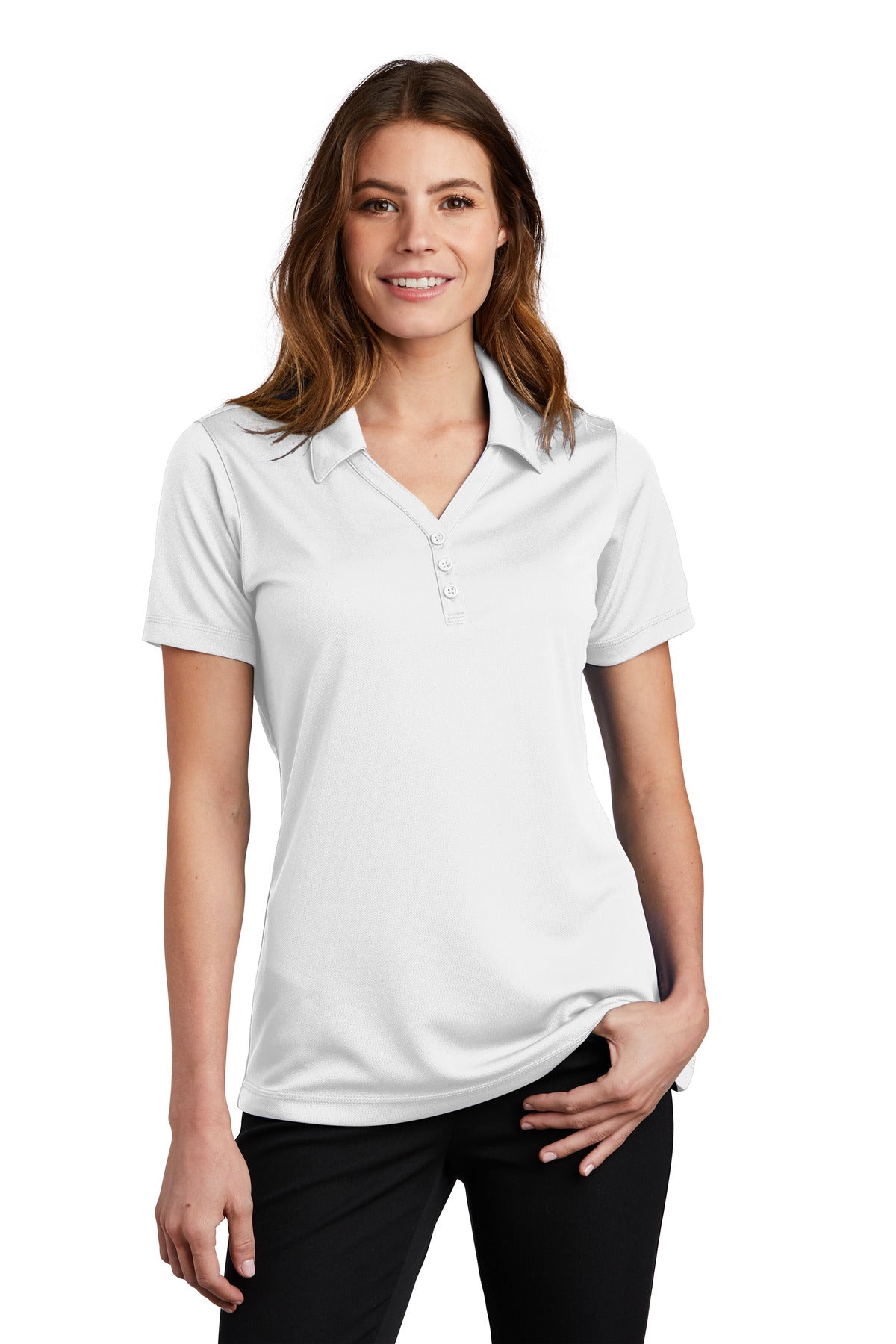 Sport-Tek- Sport-Tek® Women's PosiCharge® Micro-Mesh Polo. LST680-Medtech- 9