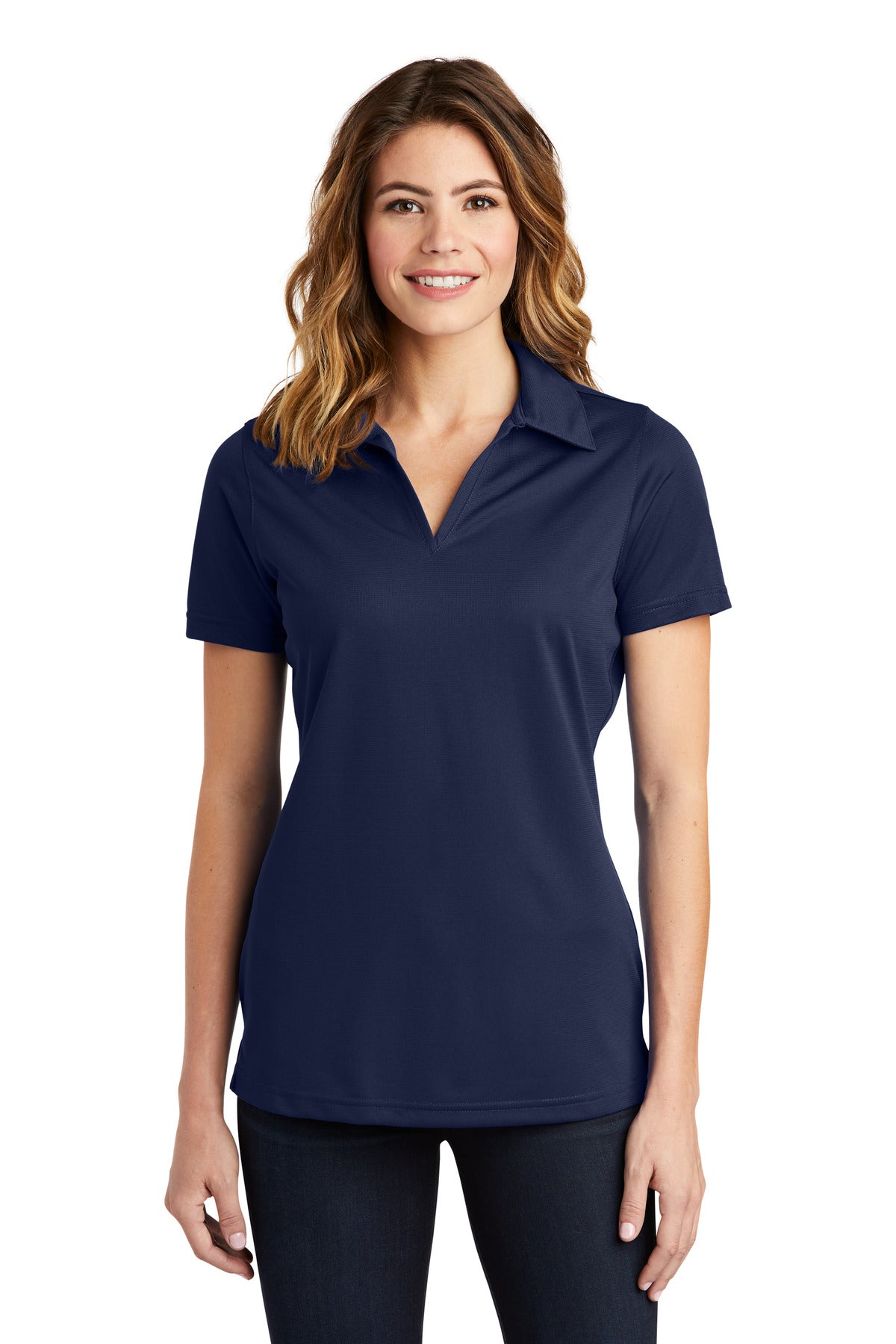 Sport-Tek- Sport-Tek® Women's PosiCharge® Active Textured Polo. LST690-Medtech- 5