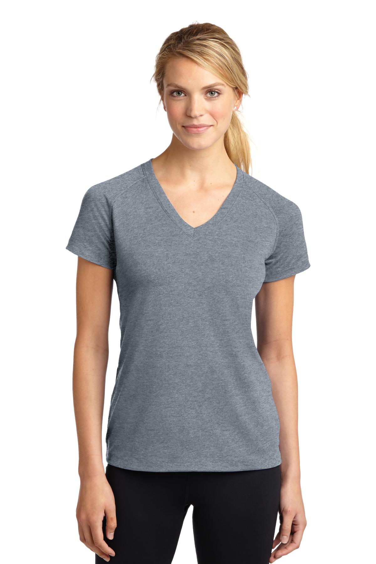 Sport-Tek- Sport-Tek® Women's Ultimate Performance V-Neck. LST700-Medtech- 3