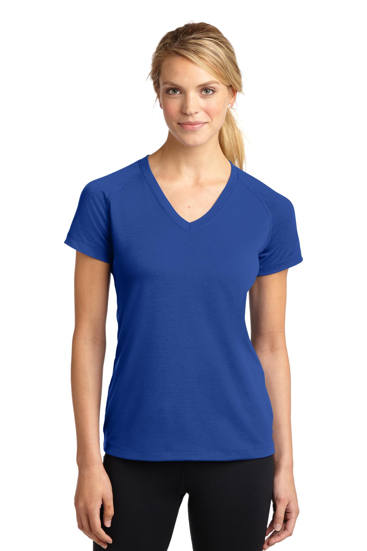 Sport-Tek- Sport-Tek® Women's Ultimate Performance V-Neck. LST700-Medtech- 6