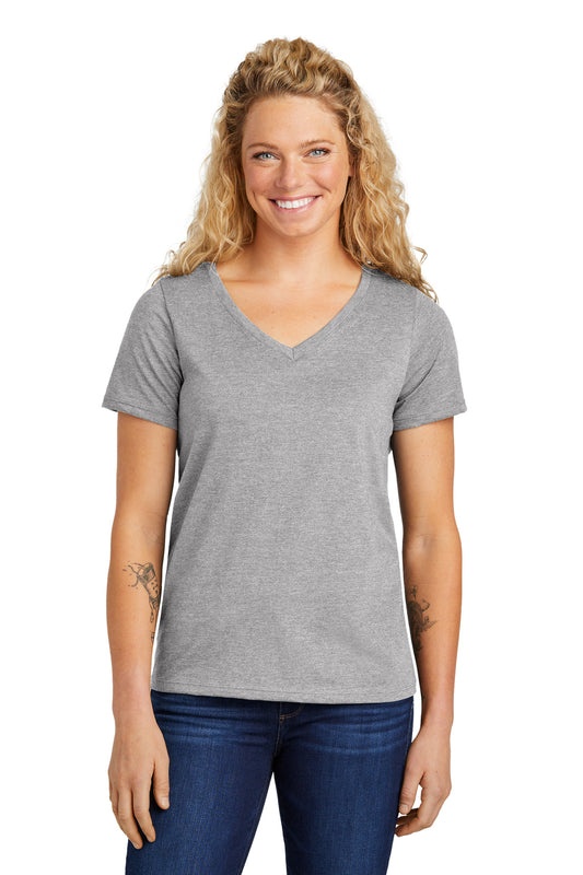 Volunteer Knitwear- Volunteer Knitwear™ Women's Daily V-Neck Tee LVL45V-Medtech- 1