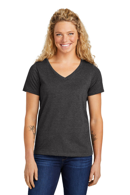 Volunteer Knitwear- Volunteer Knitwear™ Women's Daily V-Neck Tee LVL45V-Medtech- 2