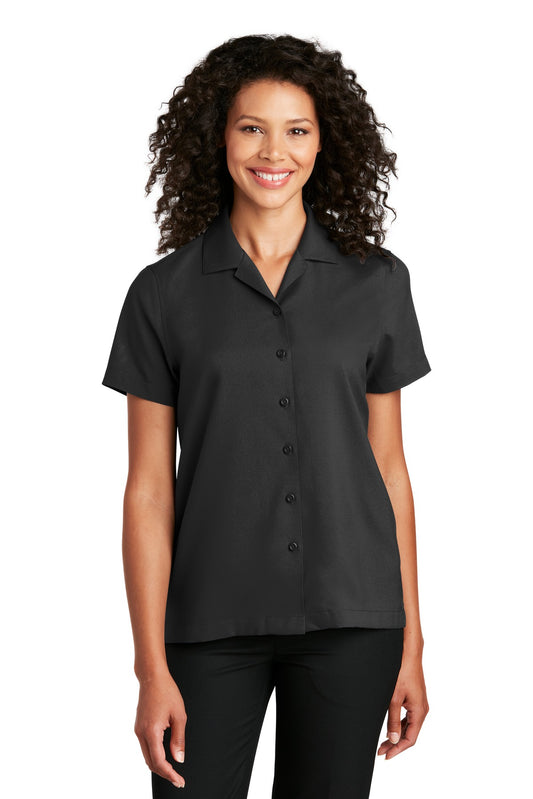 Port Authority- Port Authority® Women's Short Sleeve Performance Staff Shirt LW400-Medtech- 1