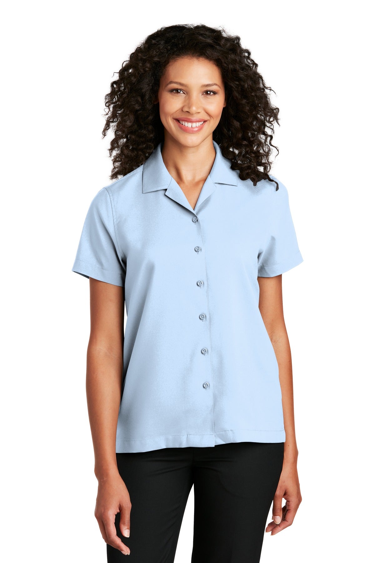 Port Authority- Port Authority® Women's Short Sleeve Performance Staff Shirt LW400-Medtech- 2