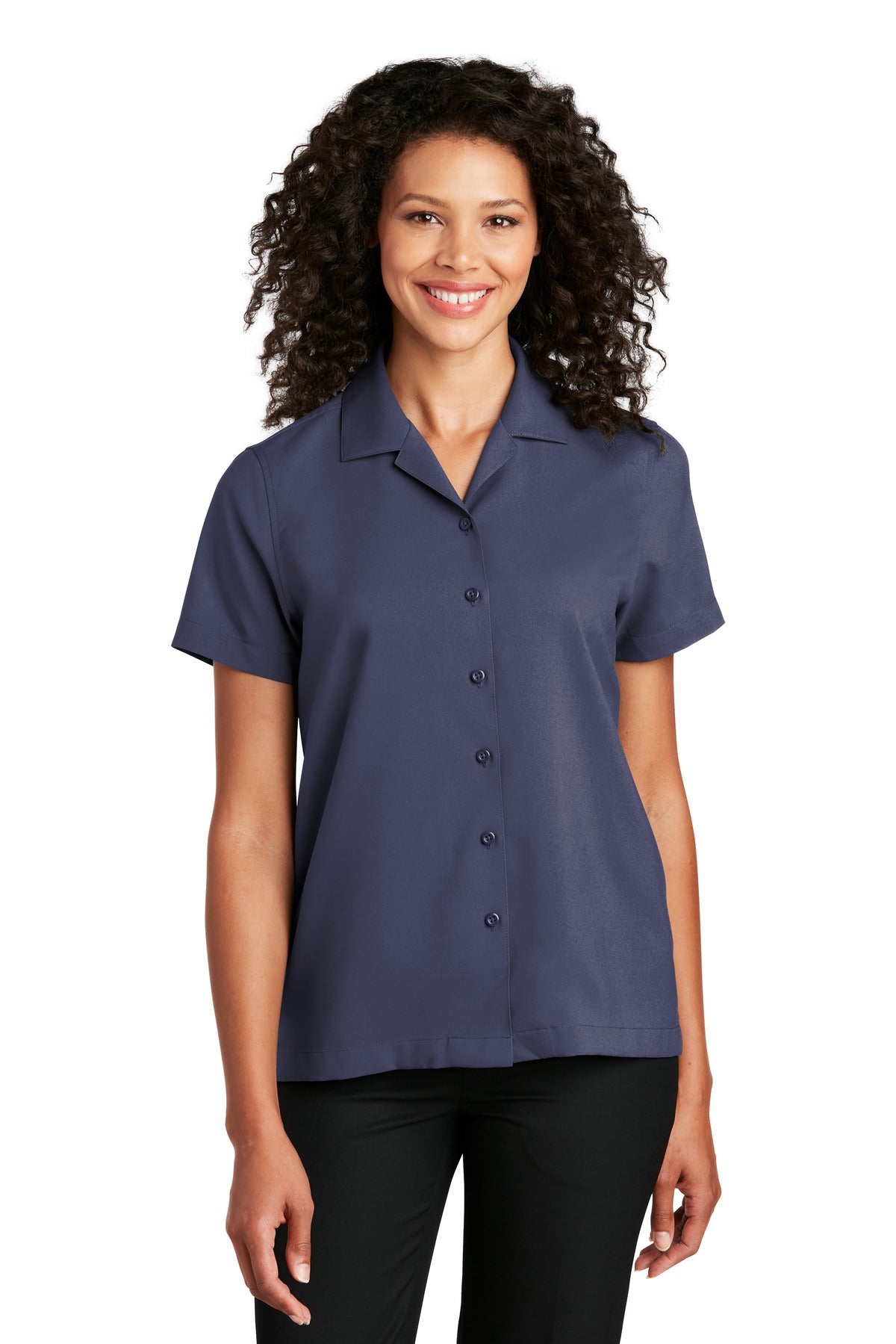 Port Authority- Port Authority® Women's Short Sleeve Performance Staff Shirt LW400-Medtech- 6