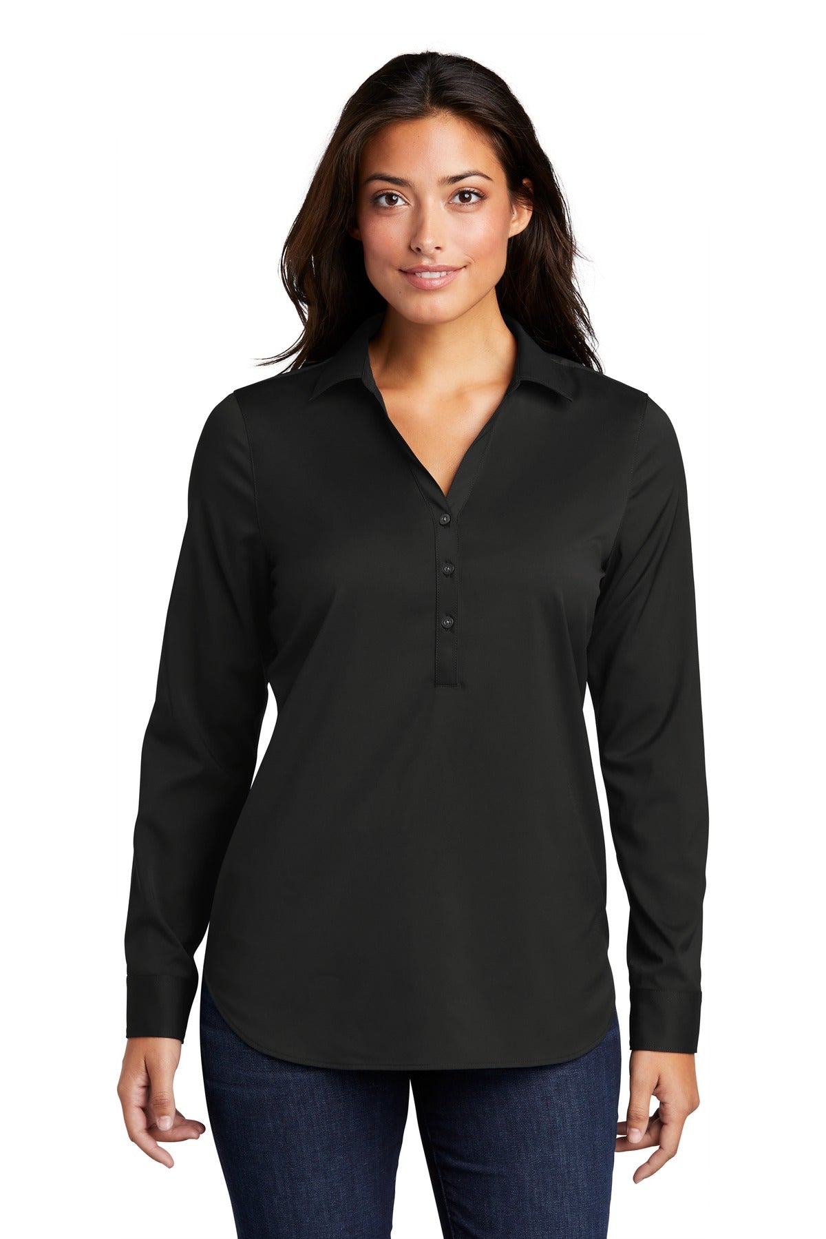 Port Authority- Port Authority ® Ladies City Stretch Tunic LW680-Medtech- 1