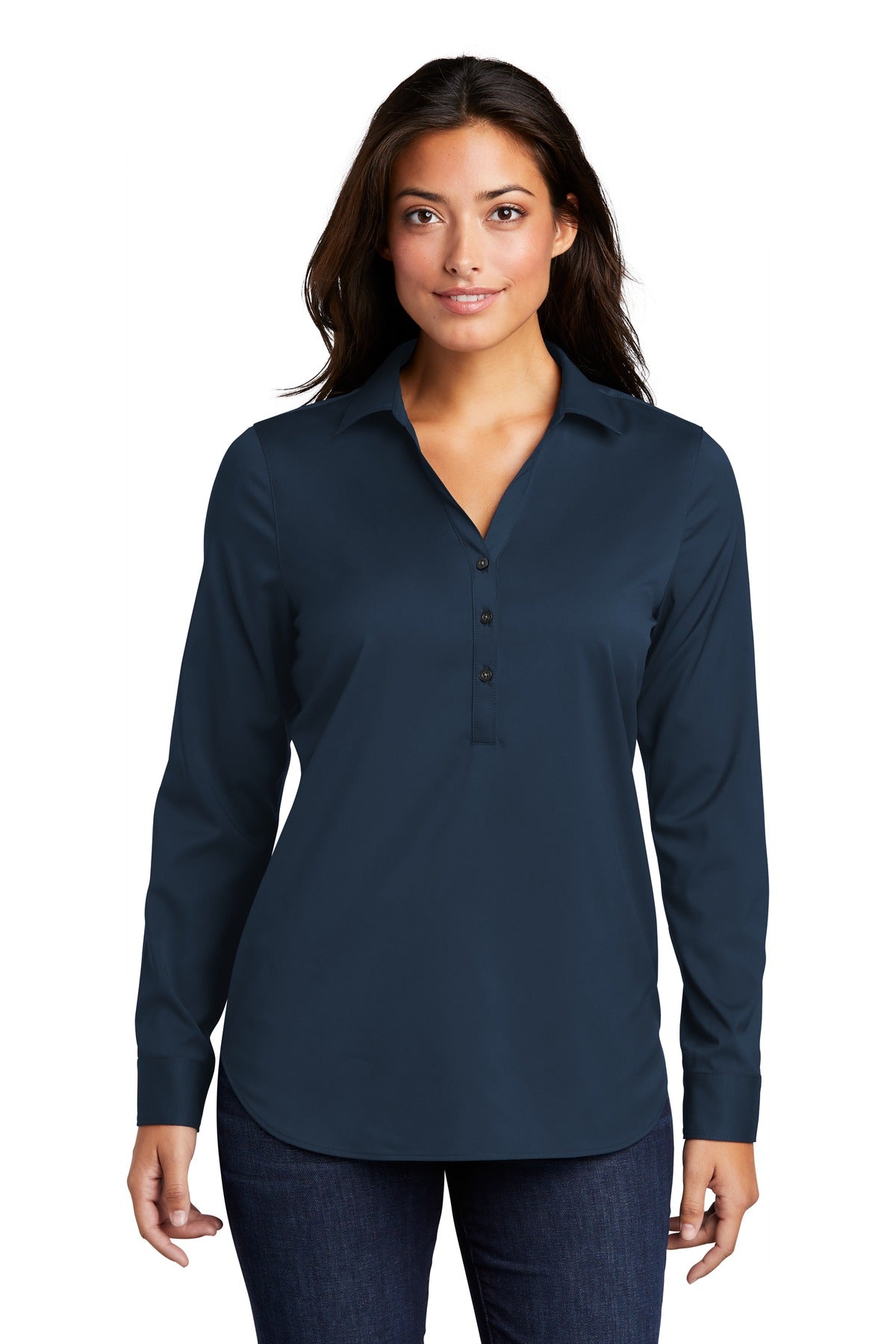 Port Authority- Port Authority ® Ladies City Stretch Tunic LW680-Medtech- 3