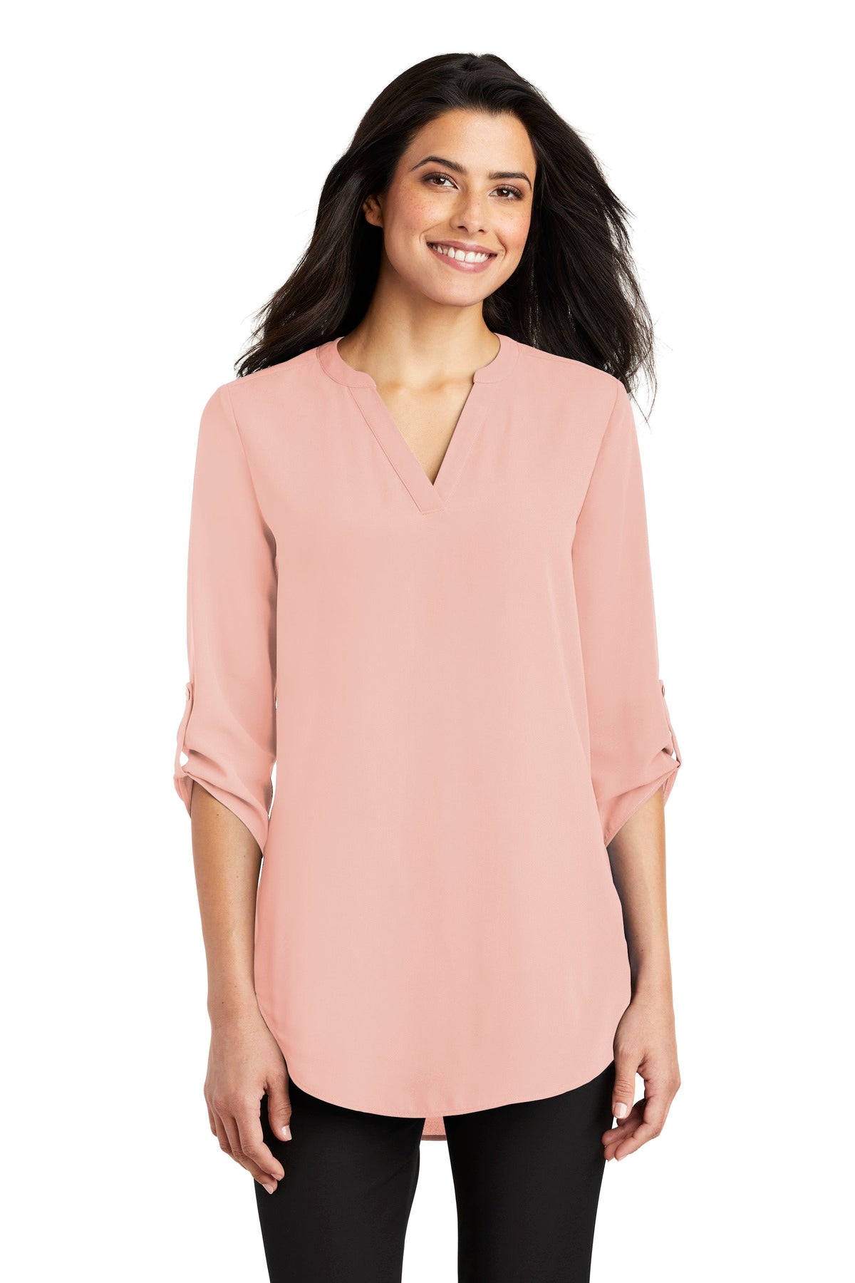 Port Authority- Port Authority® Women's 3/4-Sleeve Tunic Blouse. LW701-Medtech- 5