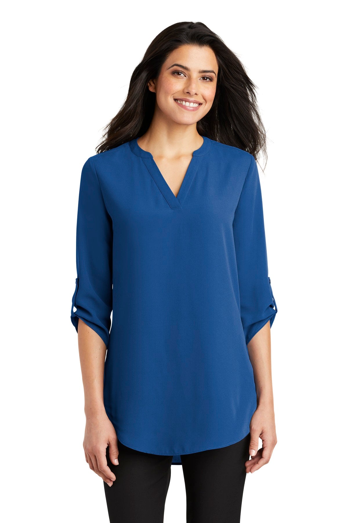 Port Authority- Port Authority® Women's 3/4-Sleeve Tunic Blouse. LW701-Medtech- 7