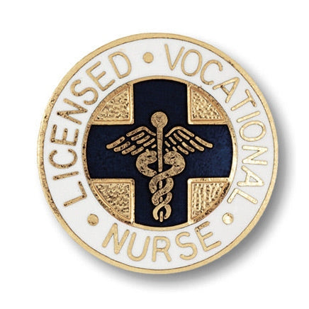 Licensed Vocational Nurse Pin Cal. & Tex Only