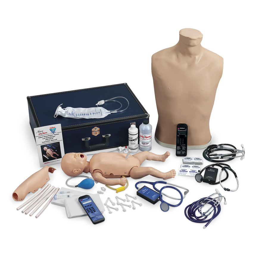  Nasco Healthcare-Life/form® Adult & Infant Auscultation Training Set-MedTech-1