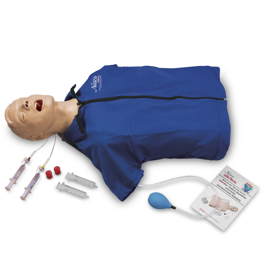  Nasco Healthcare-Life/form® Advanced "Airway Larry" Torso with Defibrillation Features-MedTech-1