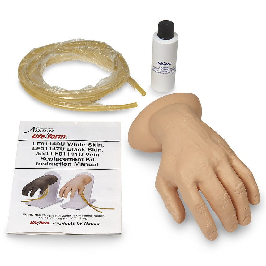  Nasco Healthcare-Life/form® Advanced IV Hand Replacement Skin and Veins - Light-MedTech-1