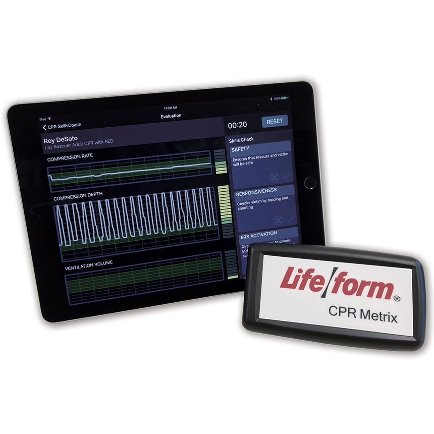 Life/form® CPR Metrix Control Box and iPad®*