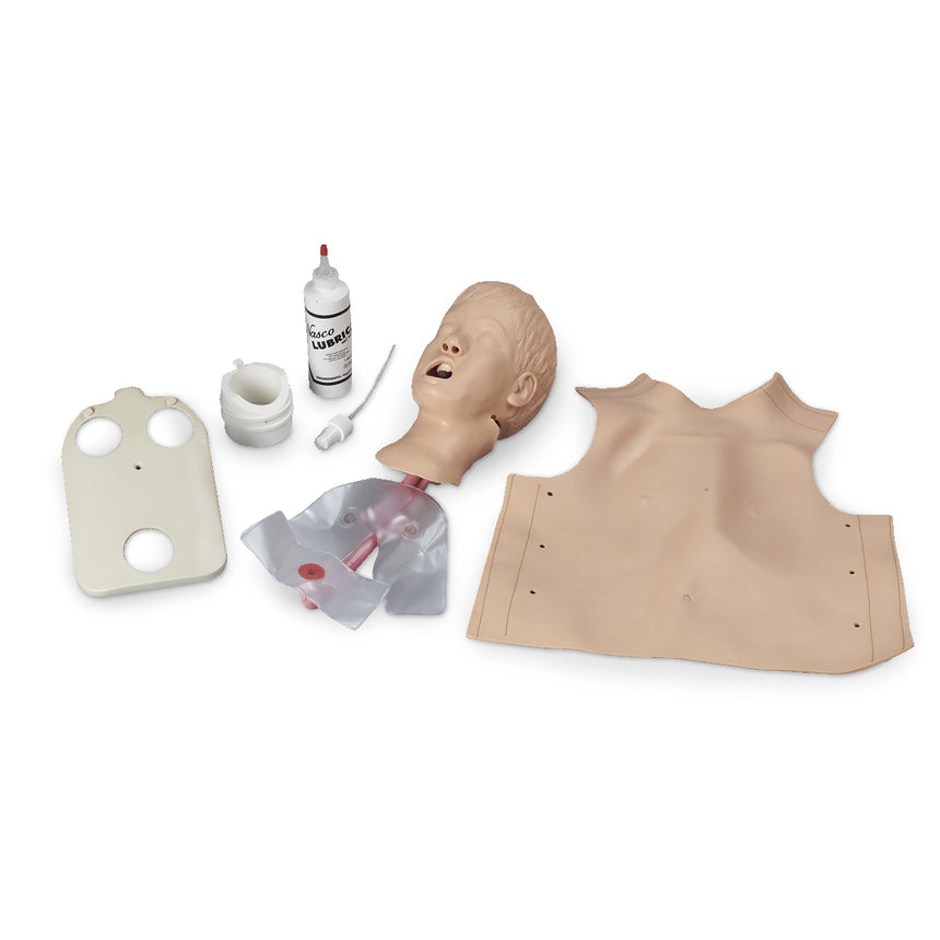  Nasco Healthcare-Life/form® Child Airway Management Trainer Head with Lungs and Stomach-MedTech-1