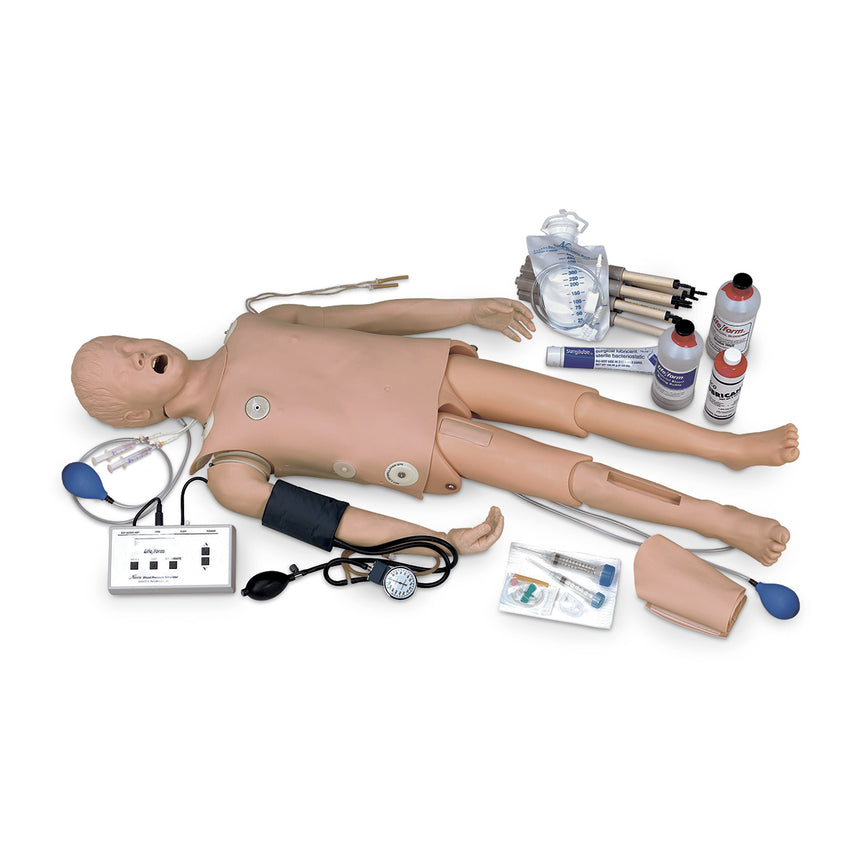  Nasco Healthcare-Life/form® Complete Child CRiSis Manikin with Advanced Airway Management-MedTech-1