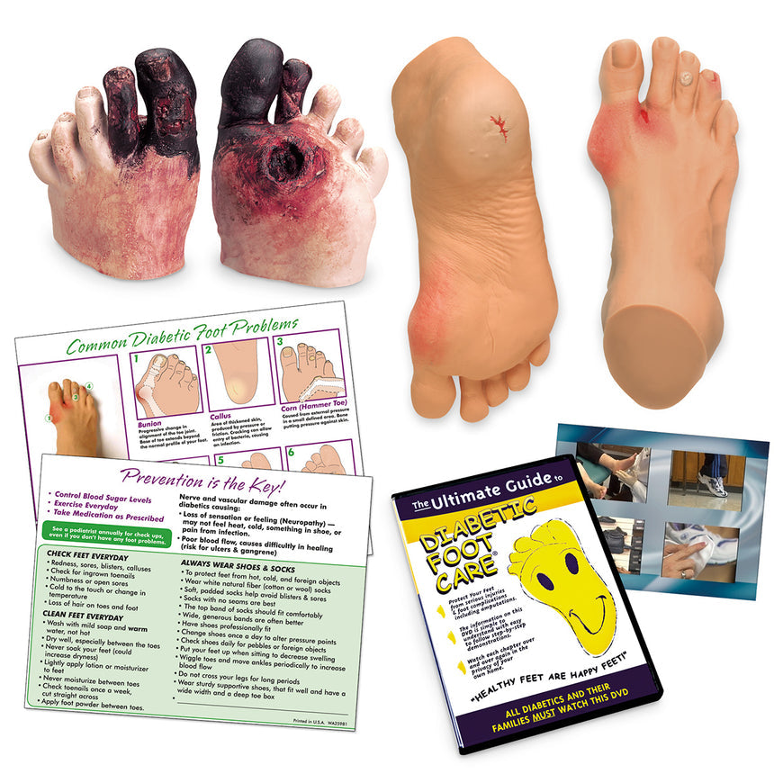 Life/form® Complete Diabetic Foot Care Education