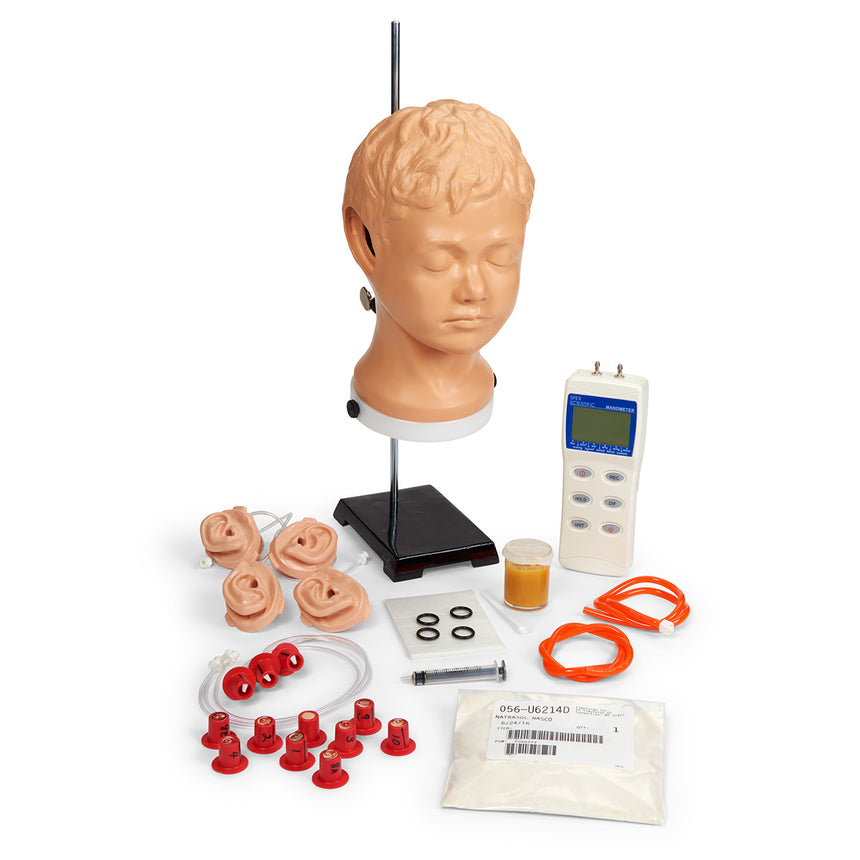  Nasco Healthcare-Life/form® Diagnostic & Procedural Ear Trainer with Pneumatic Otoscopy Kit-MedTech-1