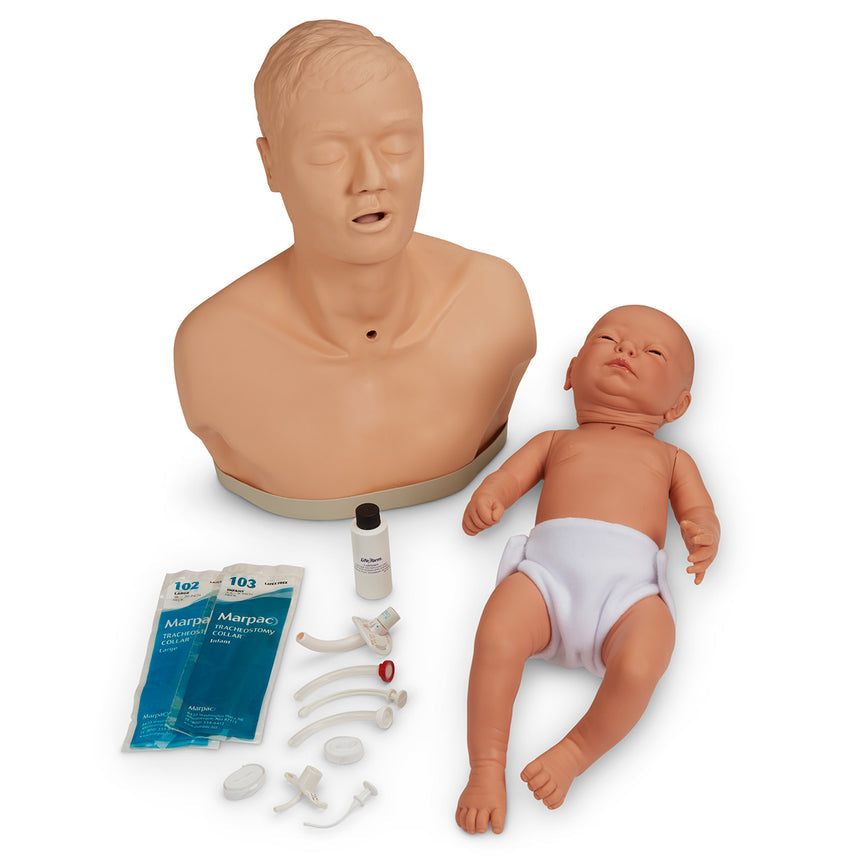 Life/form® Patient Education Tracheostomy Care Set