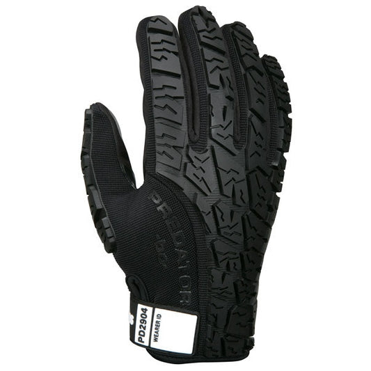  MCR-MCR Safety Predator Gloves Black Synthetic Large - 1 Dozen-MedTech-1