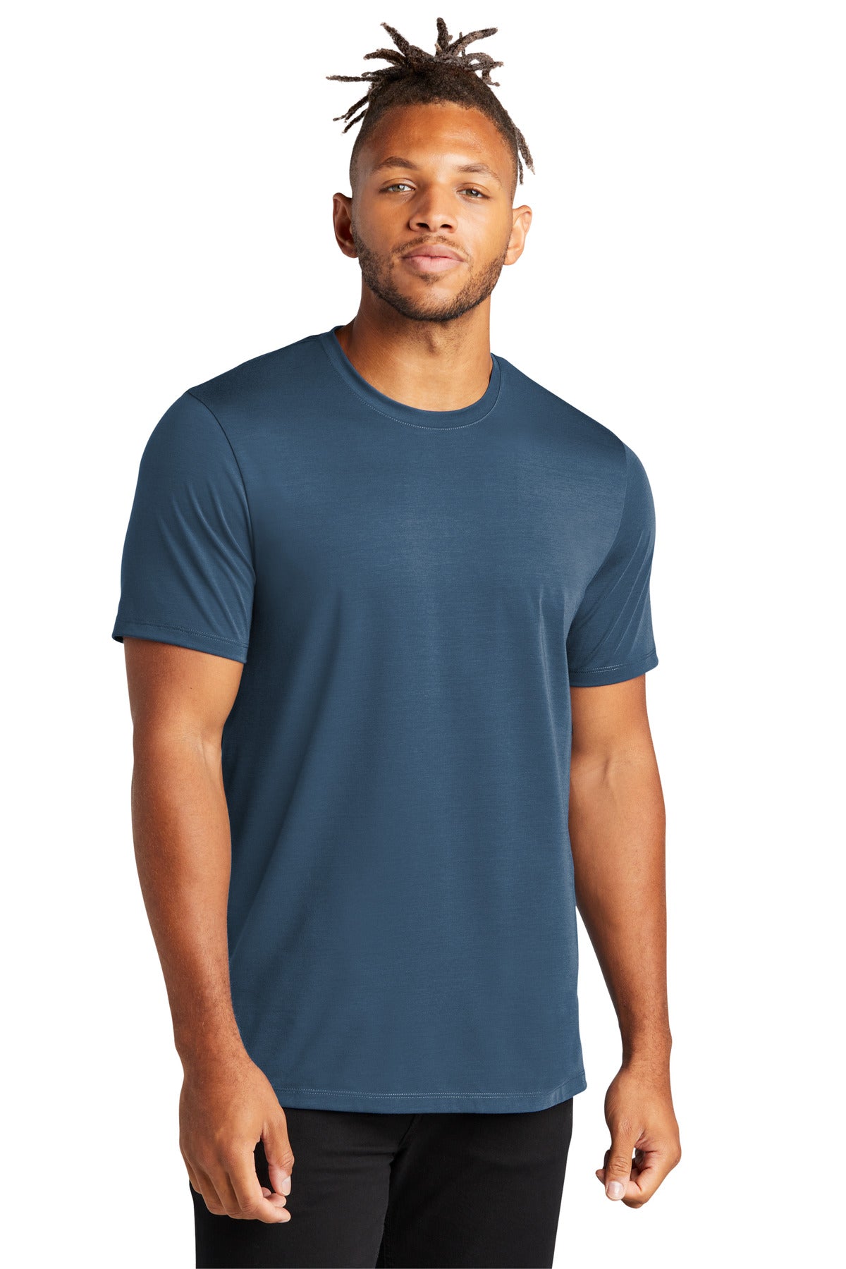 Mercer+Mettle- Mercer+Mettle® Stretch Jersey Crew MM1016-Medtech- 3