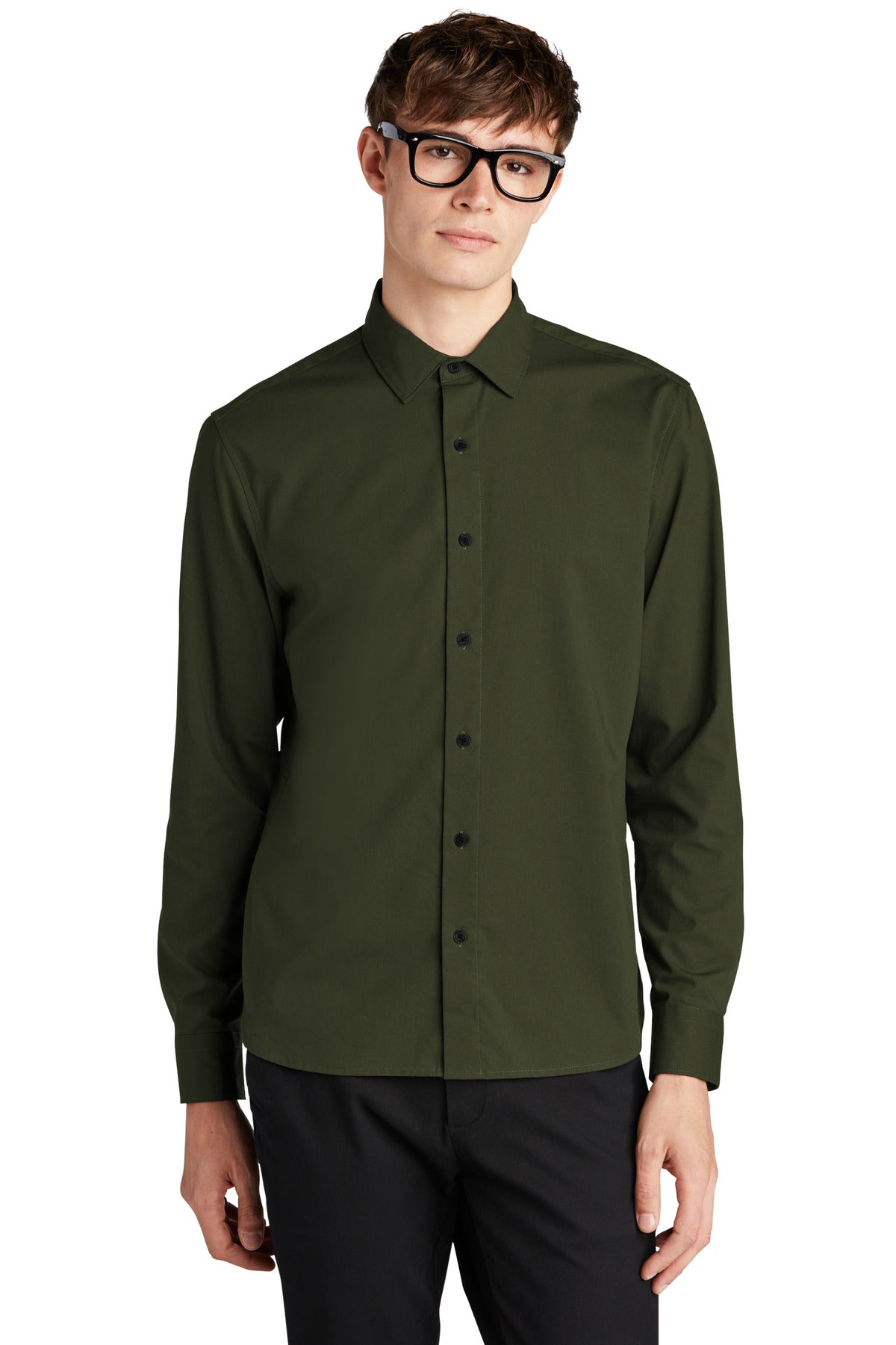 Mercer+Mettle- Mercer+Mettle® Long Sleeve Stretch Woven Shirt MM2000-Medtech- 6