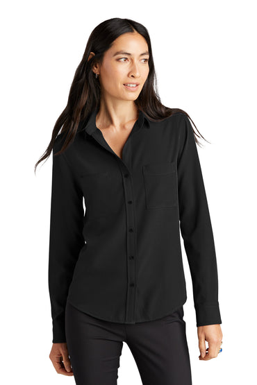 Mercer+Mettle- Mercer+Mettle® Women's Stretch Crepe Long Sleeve Camp MM2013-Medtech- 2