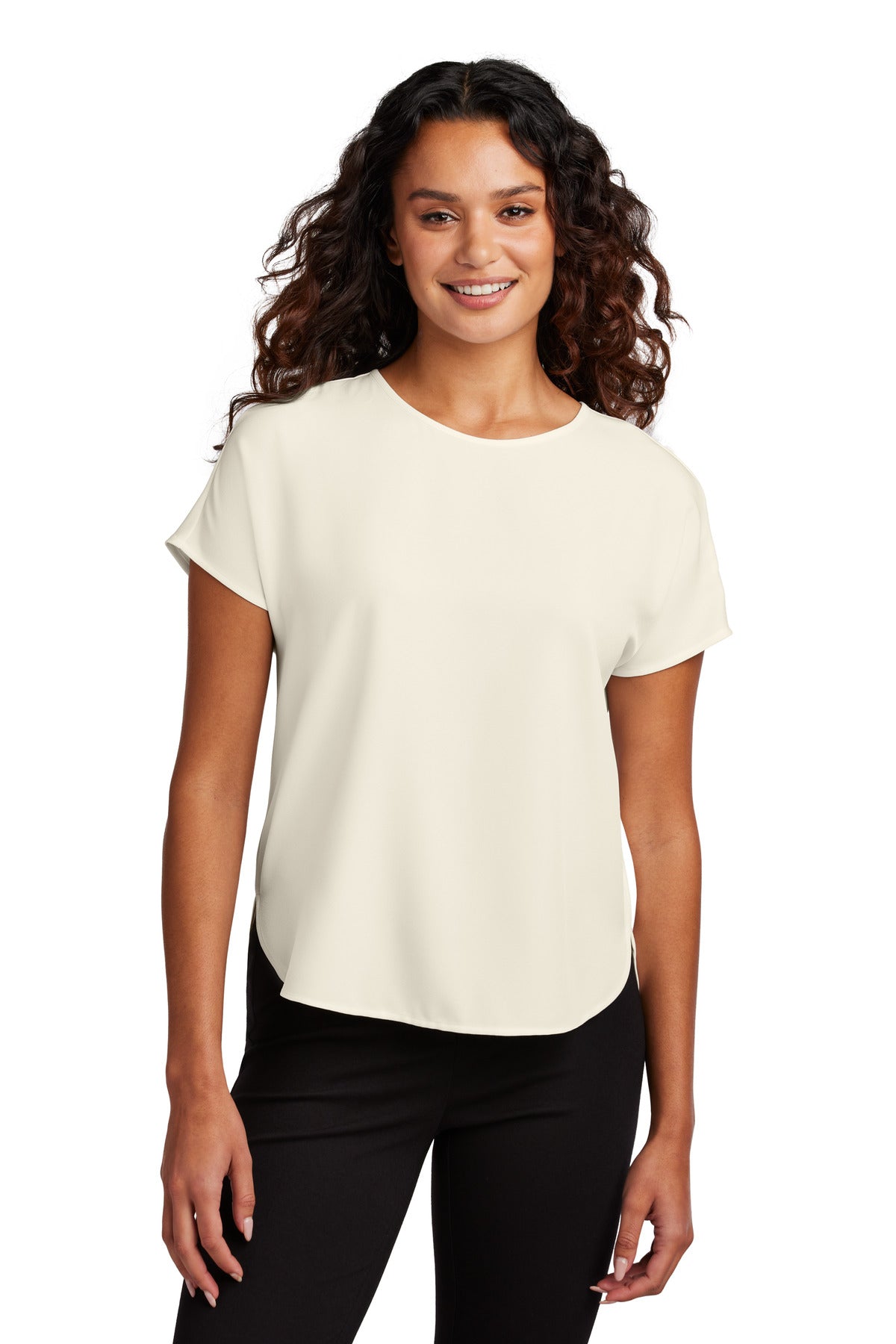 Mercer+Mettle- Mercer+Mettle® Women's Stretch Crepe Crew MM2015-Medtech- 3