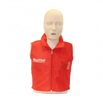 ManiVest CPR Manikin Zipper Vest