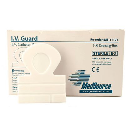 MedSource IV Guard Dressing, Breathable Foam BX/100