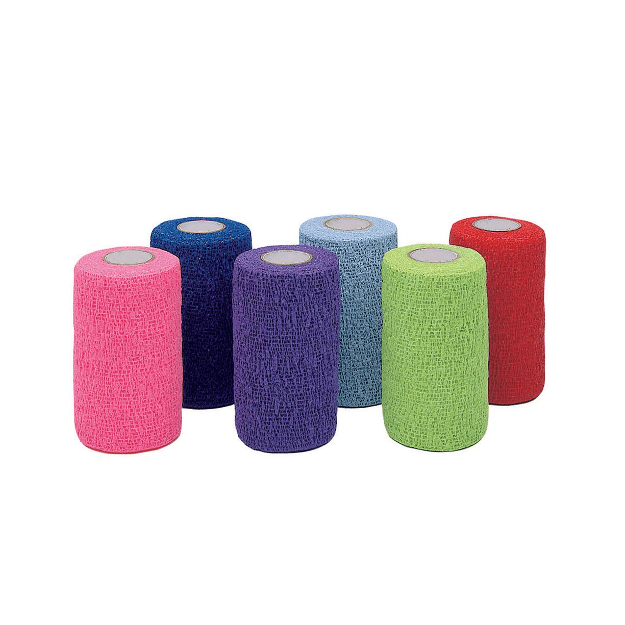 Medline® CoFlex Nonsterile Self-Adherent Bandages, Assorted Colors, 3" x 5 yd.