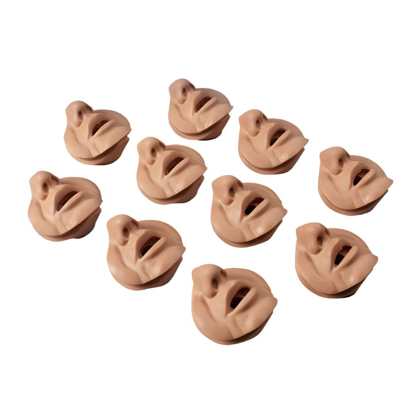 Mouth/Nose Pieces for Life/form® Bariatric CPR Manikin - Light