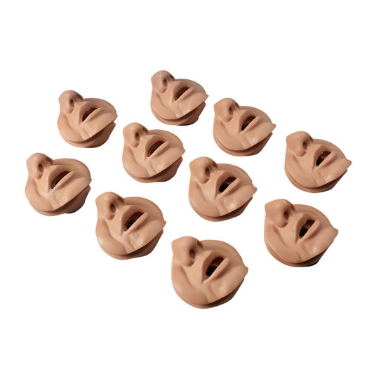 Mouth/Nose Pieces for Life/form® Bariatric CPR Manikin - Light