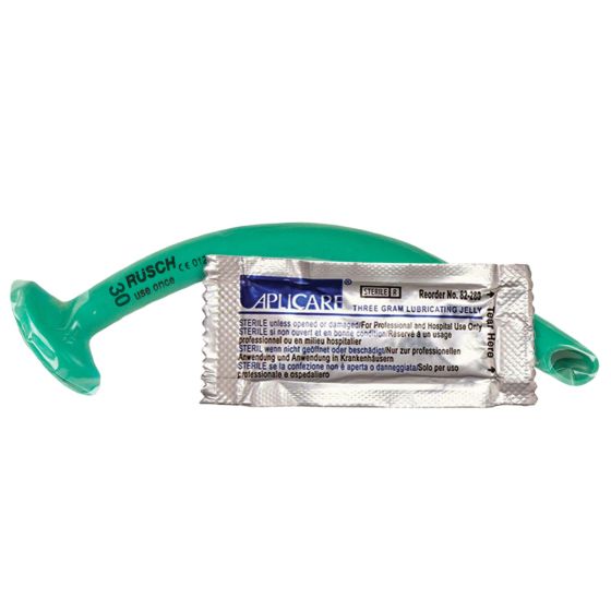 NASOPHARYNGEAL AIRWAY WITH LUBRICANT