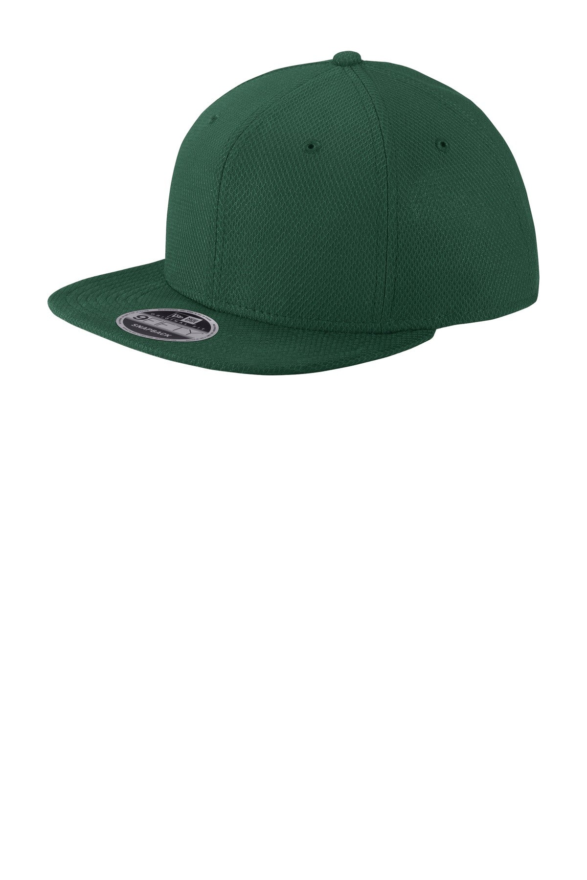 New Era- New Era ® Original Fit Diamond Era Flat Bill Snapback Cap. NE404-Medtech- 2