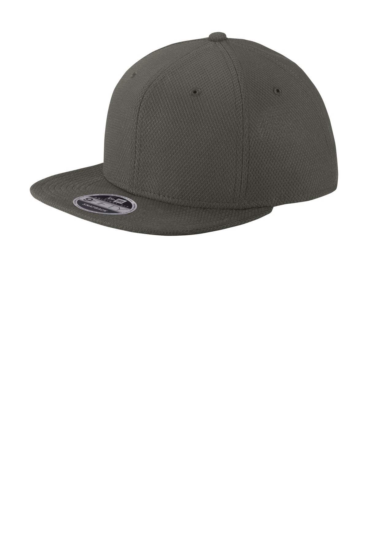 New Era- New Era ® Original Fit Diamond Era Flat Bill Snapback Cap. NE404-Medtech- 4