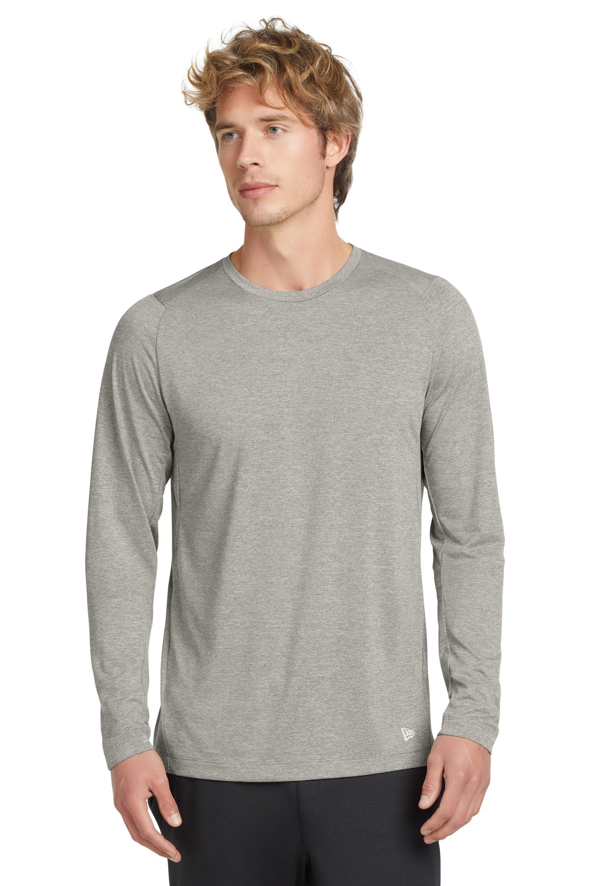 New Era- New Era ® Series Performance Long Sleeve Crew Tee. NEA201-Medtech- 3