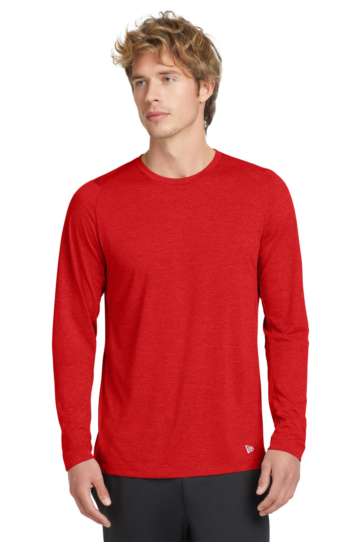 New Era- New Era ® Series Performance Long Sleeve Crew Tee. NEA201-Medtech- 5