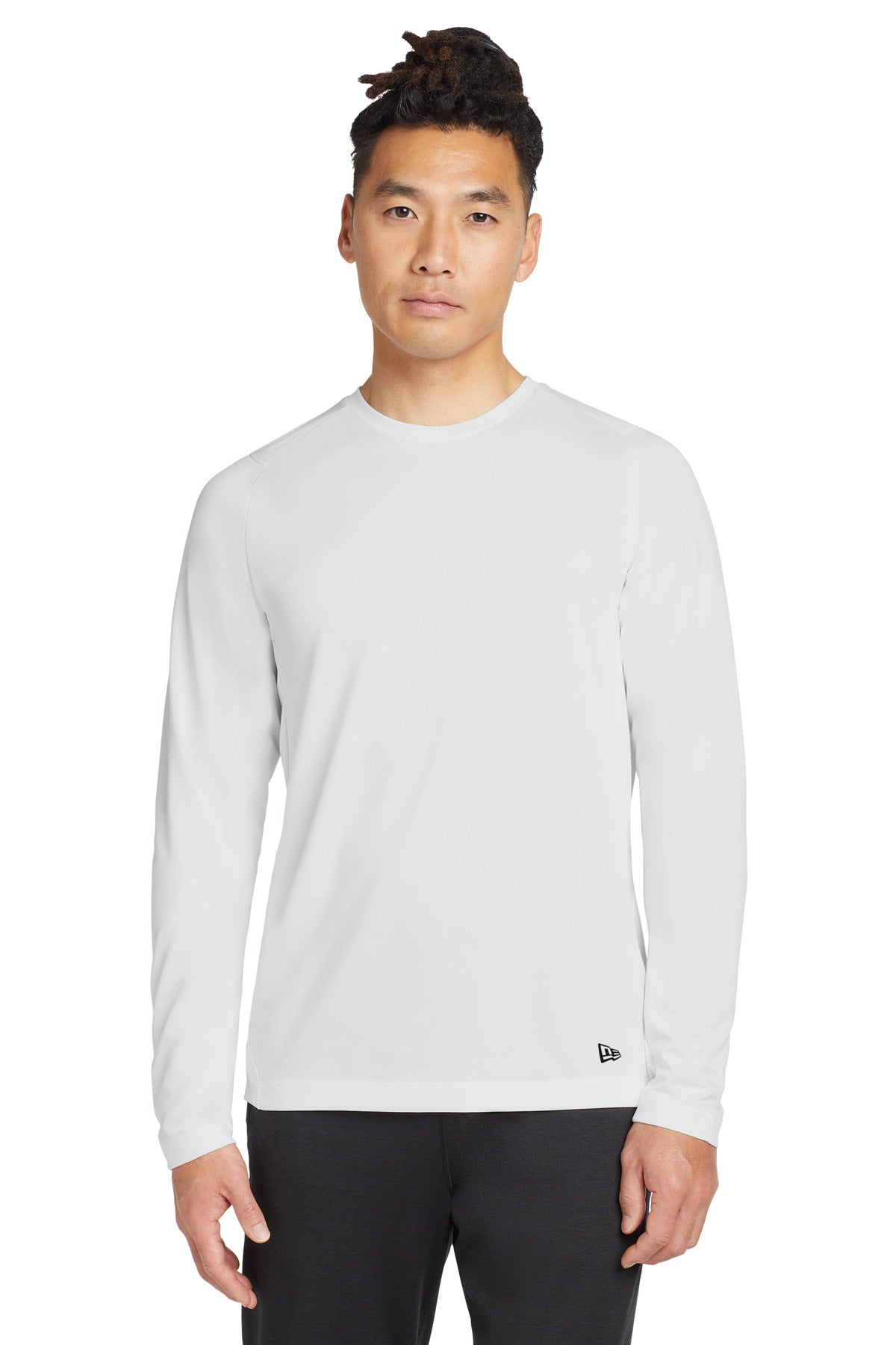 New Era- New Era ® Series Performance Long Sleeve Crew Tee. NEA201-Medtech- 7