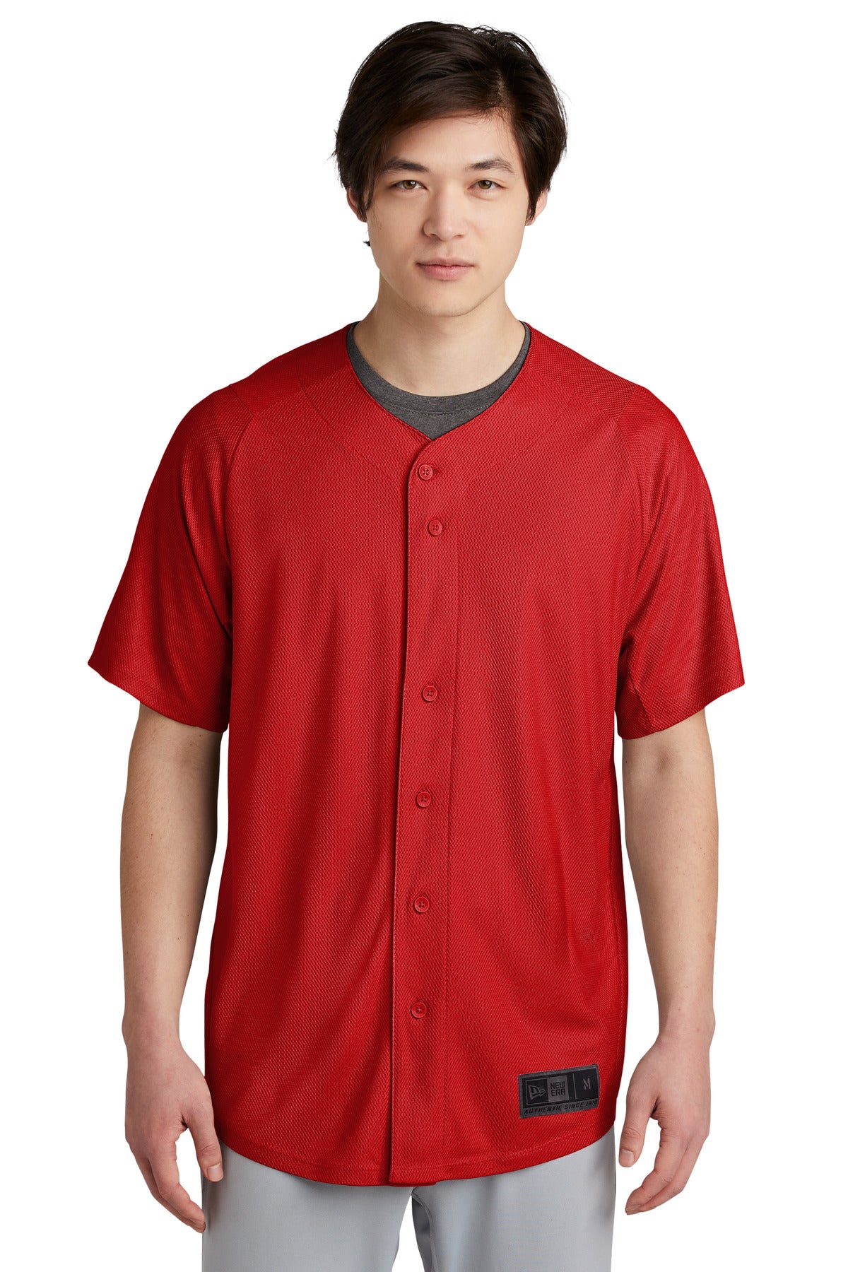 New Era- New Era ® Diamond Era Full-Button Jersey. NEA220-Medtech- 6