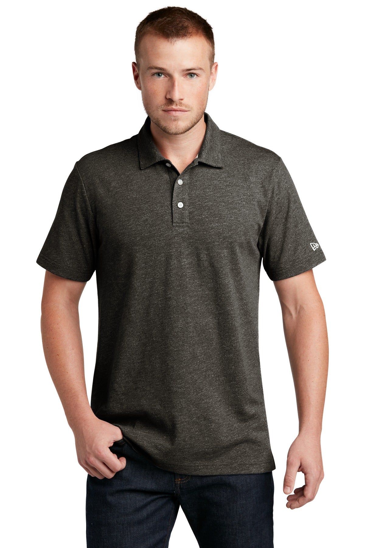 New Era- New Era ® Slub Twist Polo NEA301-Medtech- 1