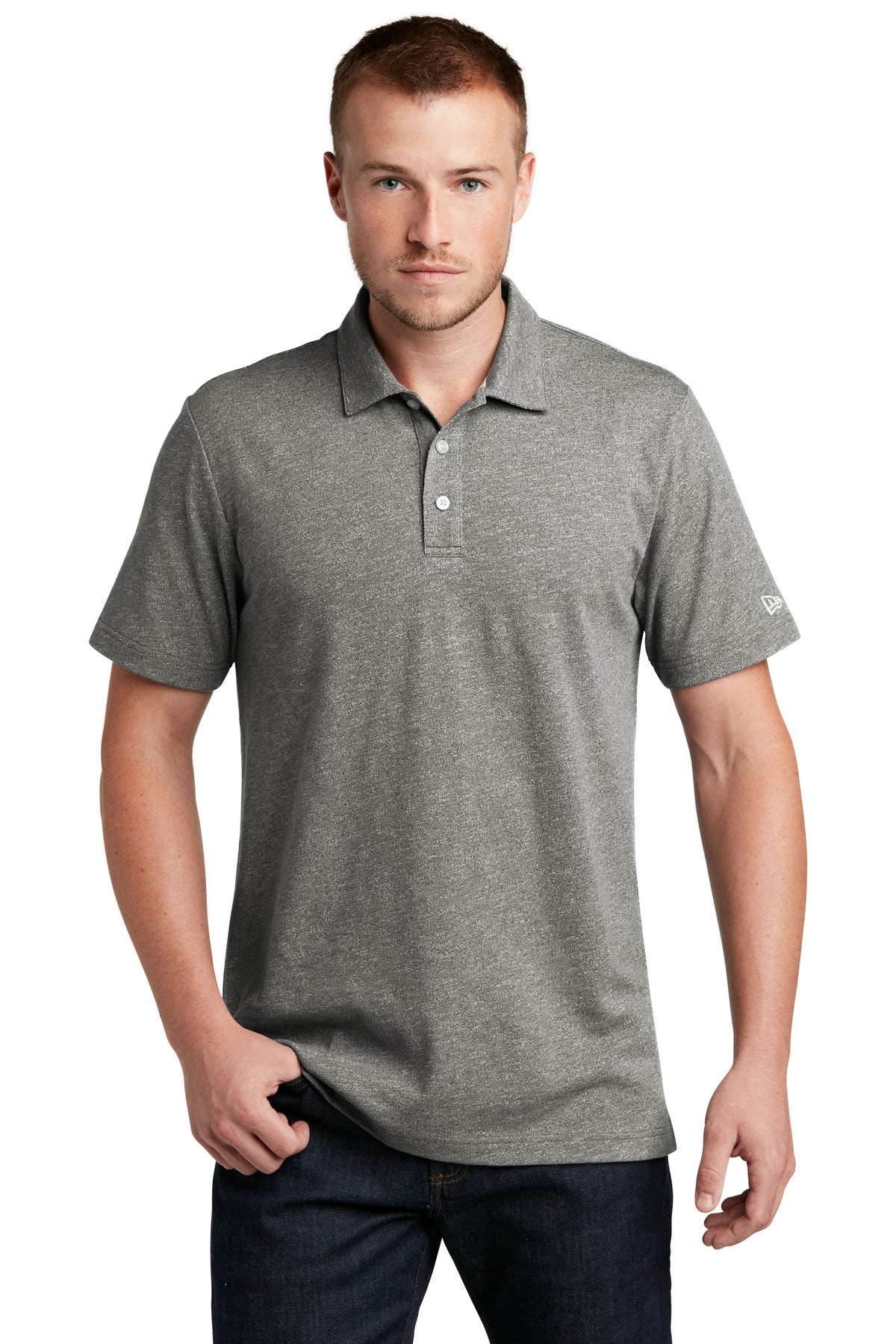 New Era- New Era ® Slub Twist Polo NEA301-Medtech- 3