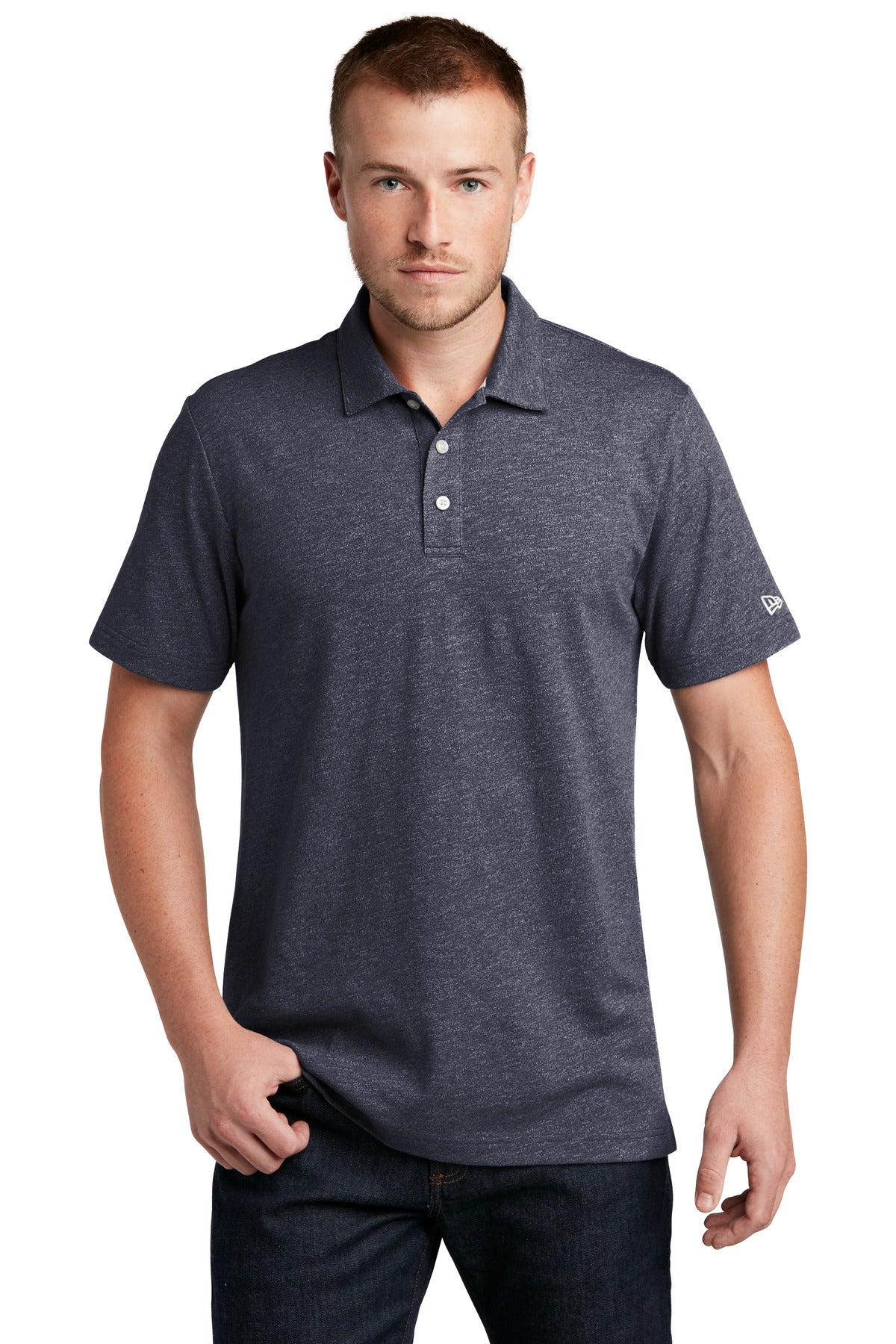 New Era- New Era ® Slub Twist Polo NEA301-Medtech- 4