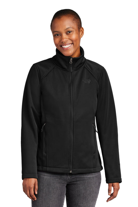 The North Face- The North Face® Women's Chest Logo Ridgewall Soft Shell Jacket NF0A88D4-Medtech- 1