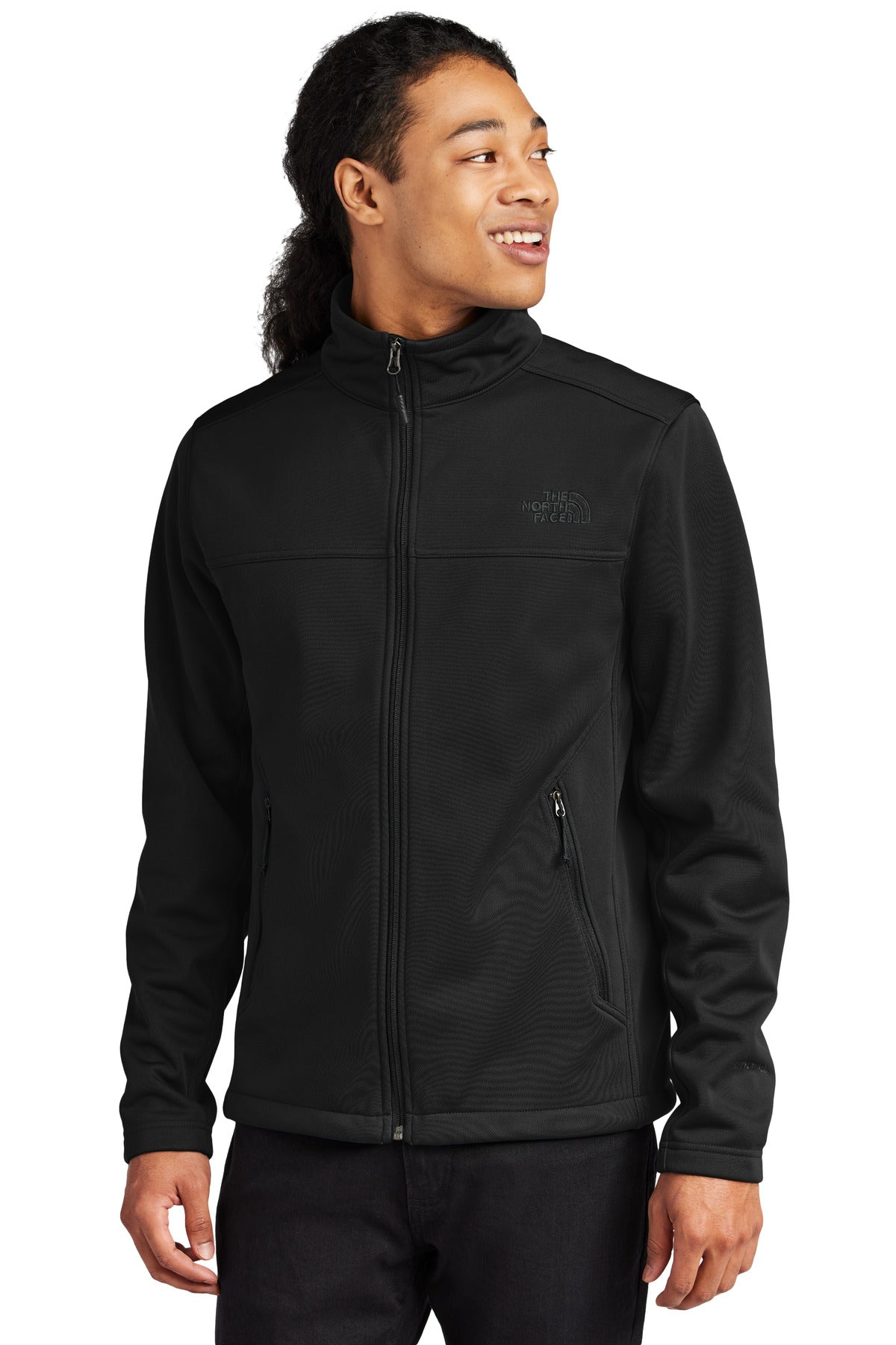 The North Face- The North Face® Chest Logo Ridgewall Soft Shell Jacket NF0A88D5-Medtech- 2