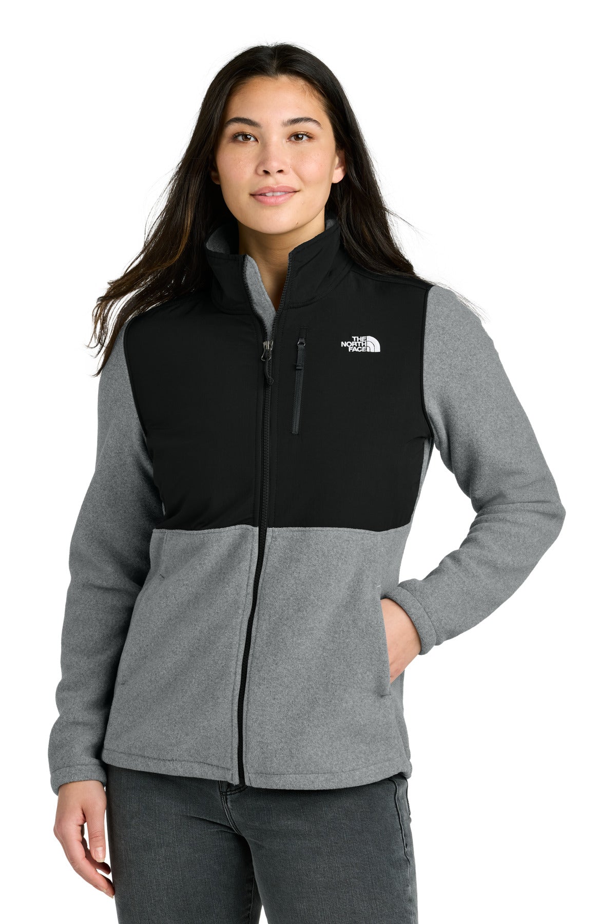 The North Face- The North Face® Women's Highest Peak Full-Zip Fleece Jacket NF0A8BUR-Medtech- 4